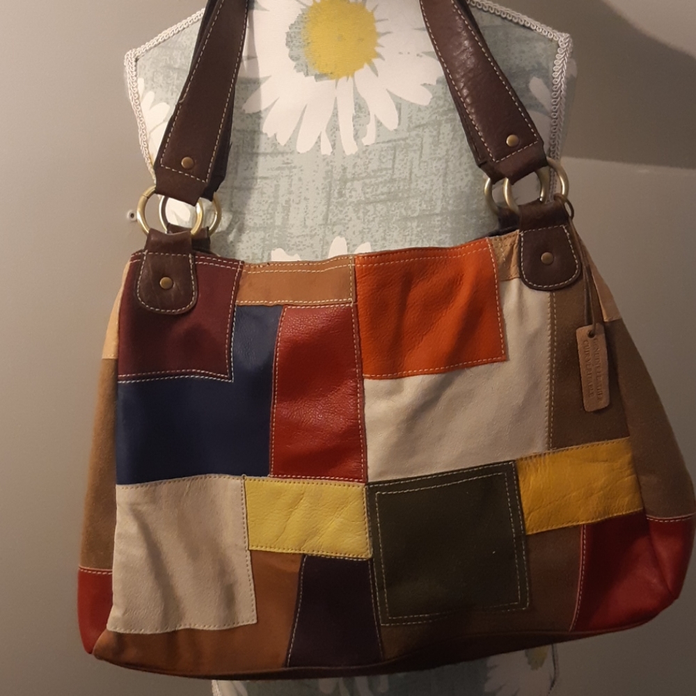 Vintage patchwork bag
